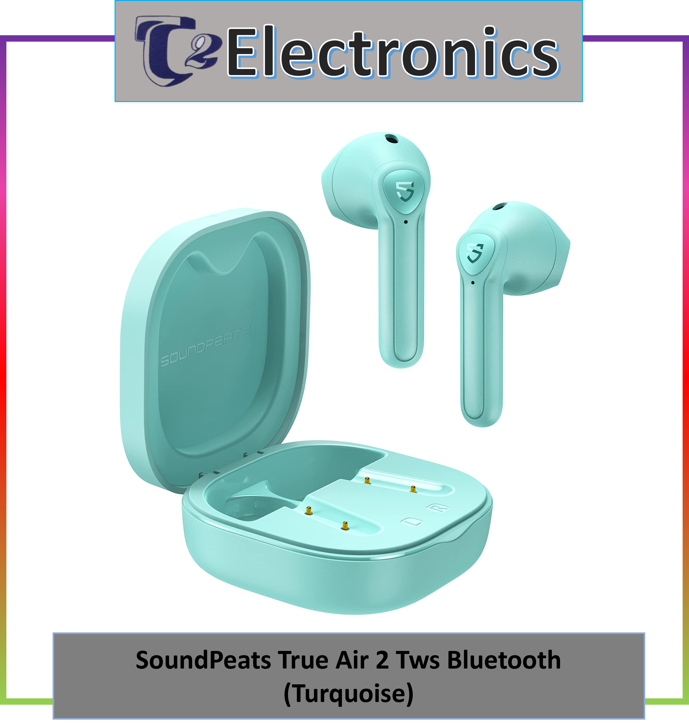 SoundPEATS True Air 2 True Wireless Earbuds With Bluetooth 5.2, Dual ...