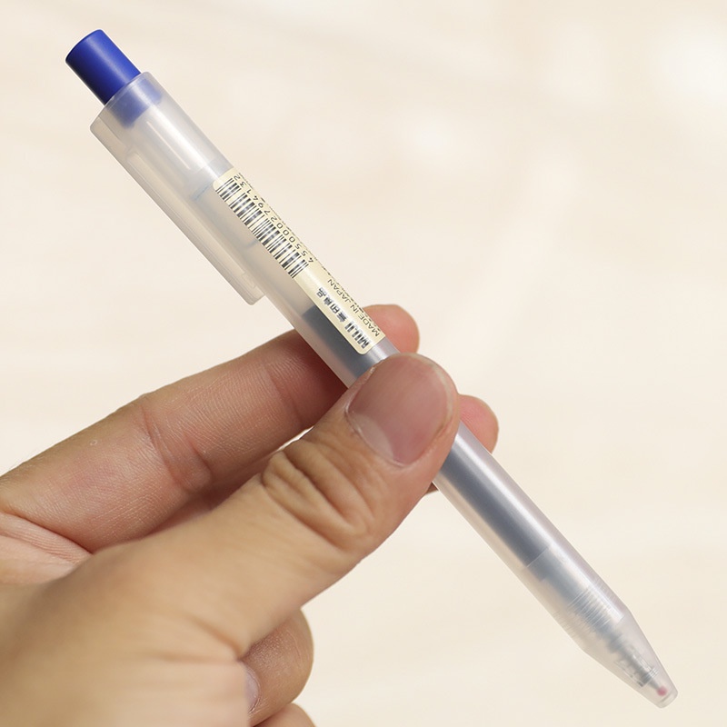 (267) Bút Bi Bấm MUJI Mực Gel Mẫu Mới