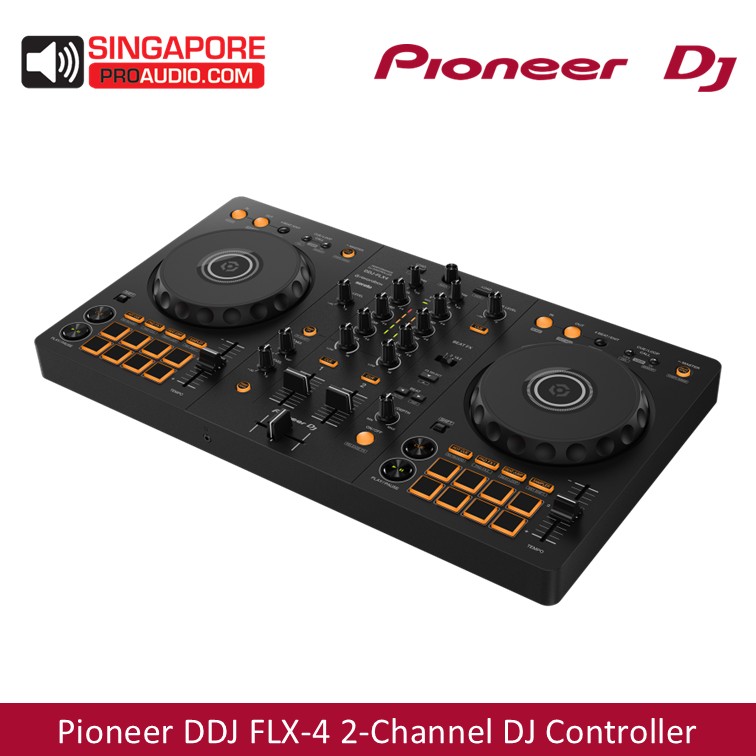 Pioneer DDJ FLX-4 2-Channel DJ Controller rekordbox, Serato and