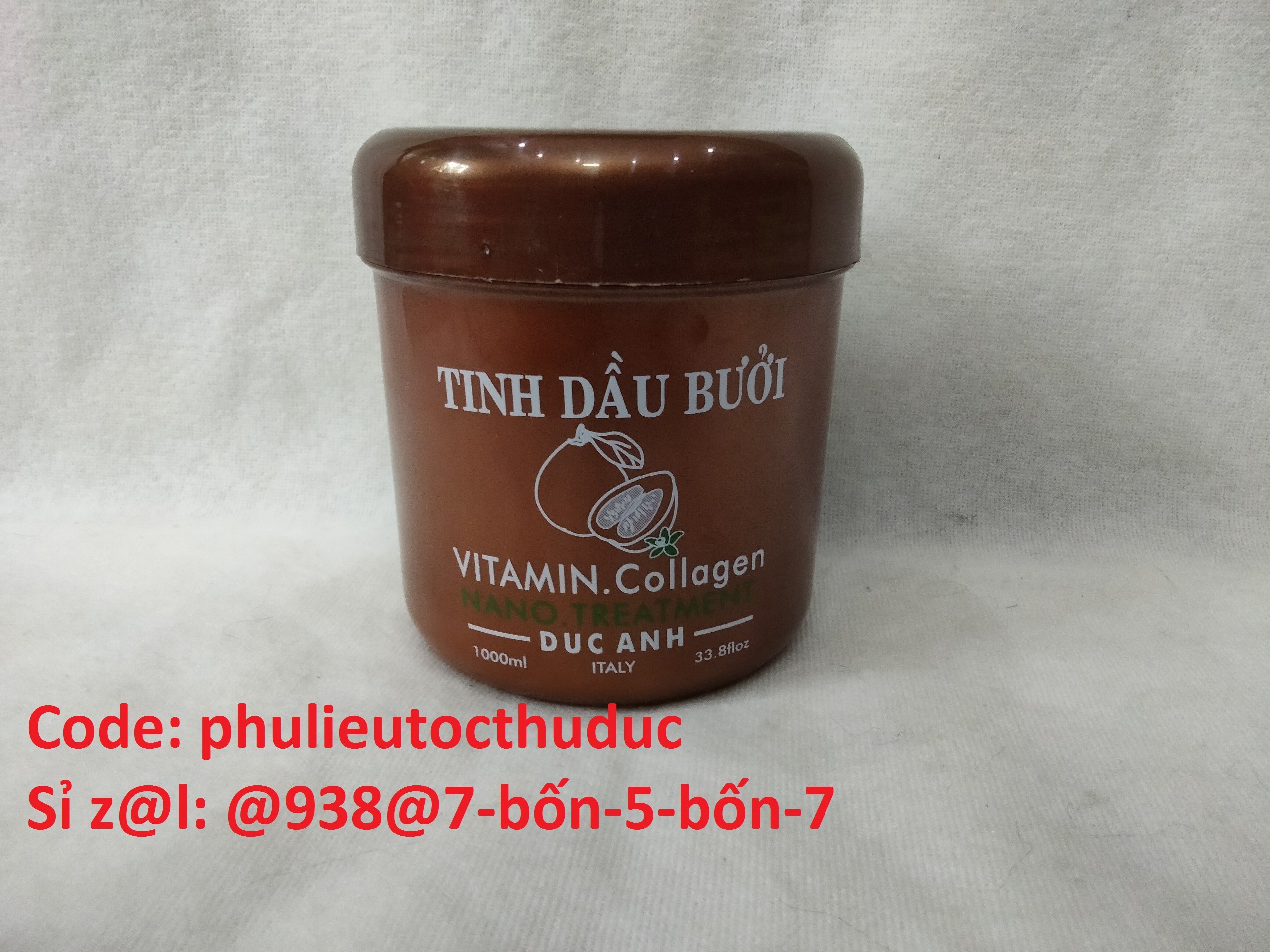 Hấp dầu tinh dầu bưởi đức anh 1000ml