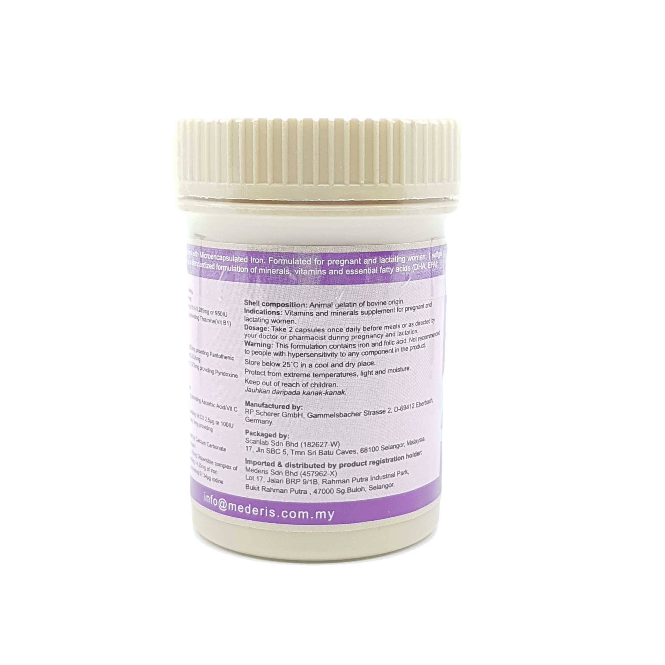 Ganilia Soft Gel For Pregnancy Lactation 60 S Lazada Singapore