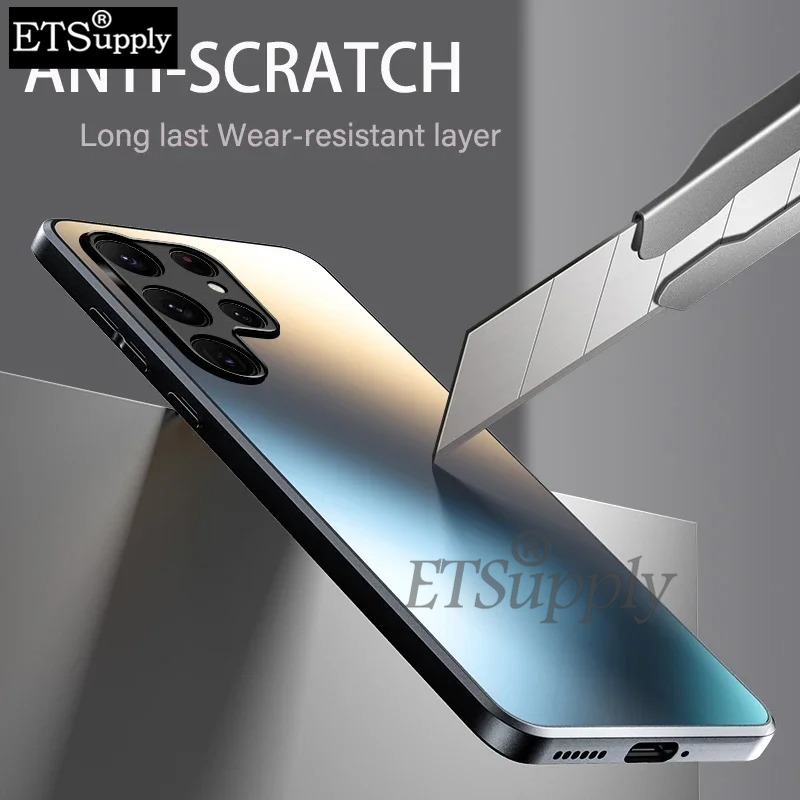 Phone case OPPO A5i Pro Shockproof Non-slip Matte meatl anti-fingerprint Hard Back cover OPPO A5 2025 Back cover.