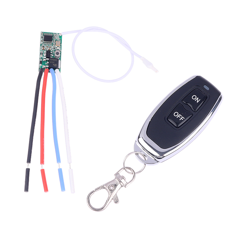 [Veli Shy] 433mhz DC 3.6V 5V 9V 12V 24V 1CH Mini Relay Wireless RF Remote Control Switch