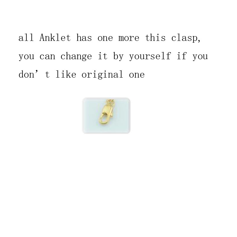 Seval Style Women Ladies Yellow Gold Color Link Ball Heart Anklets Chains. 