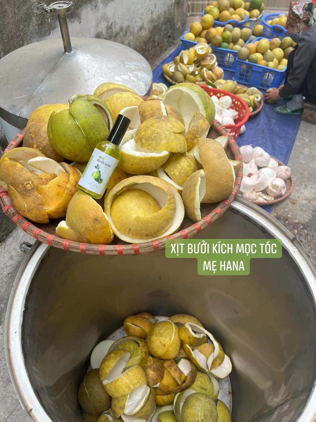 Xịt bưởi hương nhu