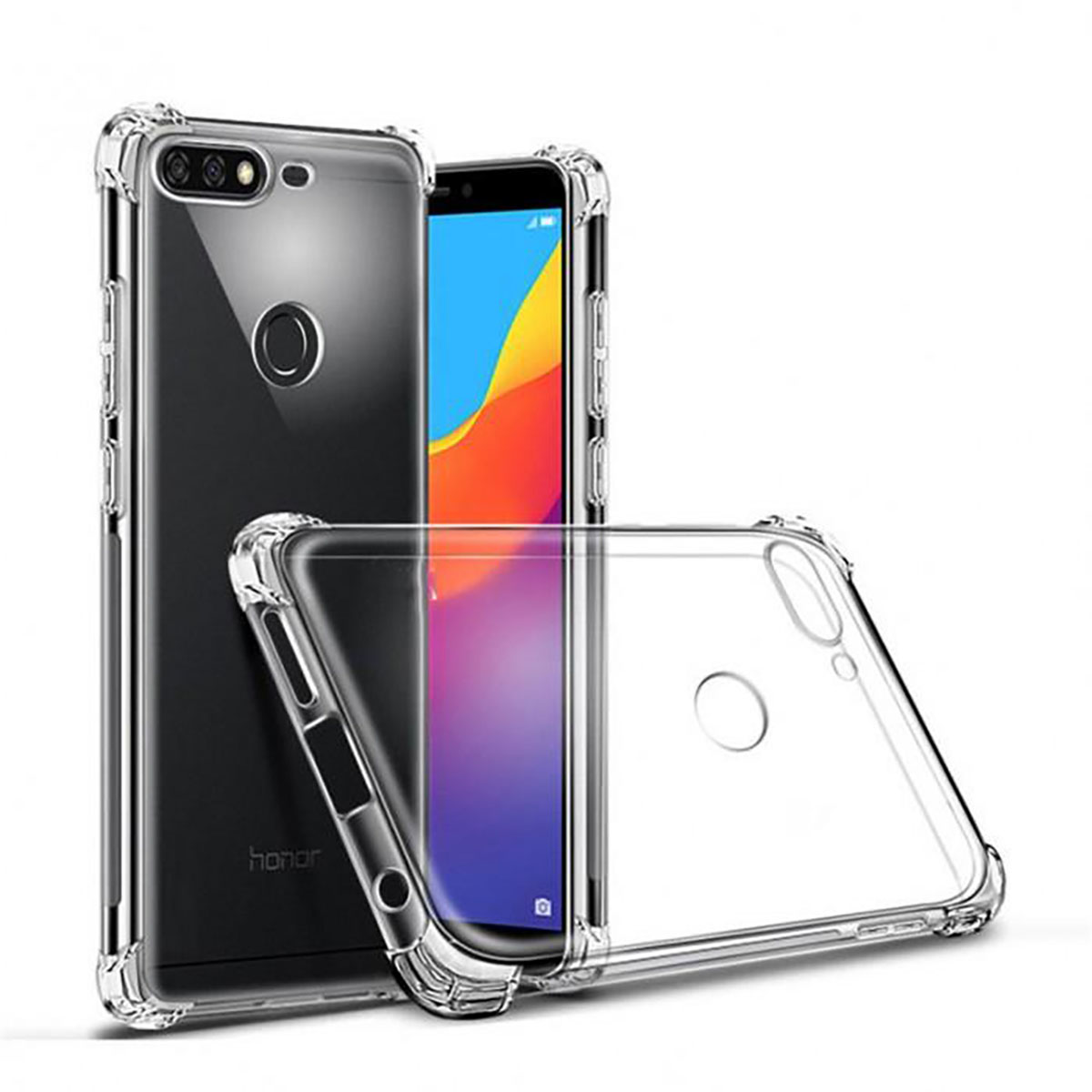 Huawei Honor 7A Back Cover Transparent Soft Silicone Crystal Clear Case For Huawei Honor 7A