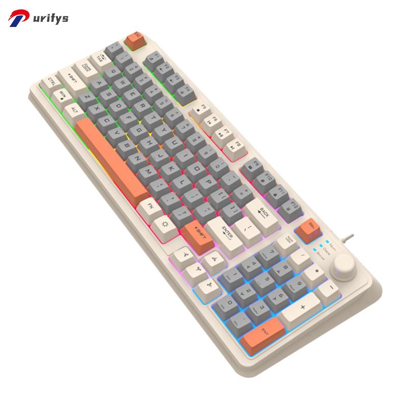 【Khuyến mãi đặc biệt🔥】K82 Bàn Phím Cơ Có Dây Nhỏ Gọn bàn phím máy tính Với Số Pad 94 Phím Bàn phím chơi game cơ Cho Máy Tính Máy Tính Xách Tay,Trả lại trong vòng 7 ngày