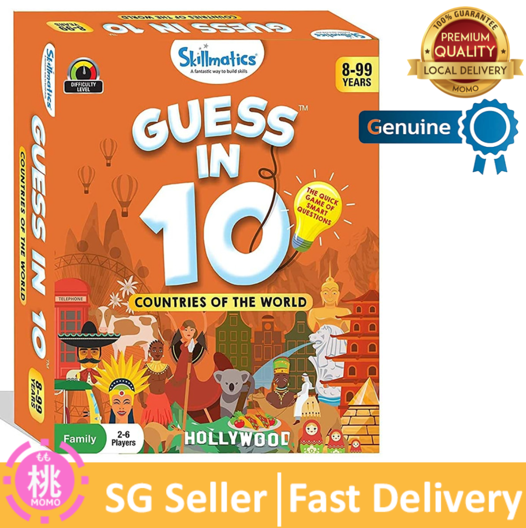 Skillmatics Educational Game Guess in 10 Card Game of Smart Questions | General  Knowledge for Kids, Adults and Families | Gifts for Boys and Girls | Lazada  Singapore