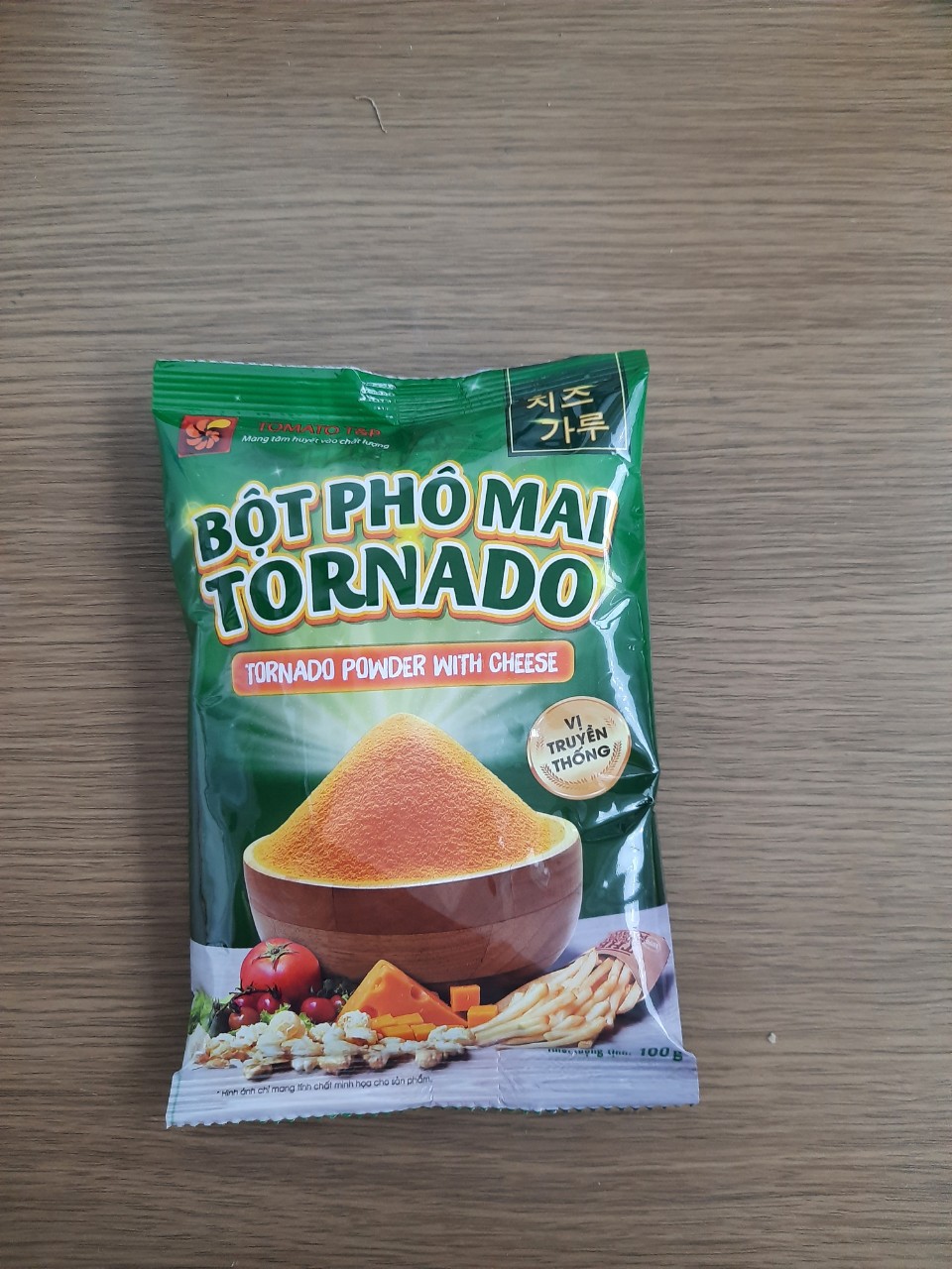 Bột Phô Mai Tornado Vị Truyền Thống 100Gr