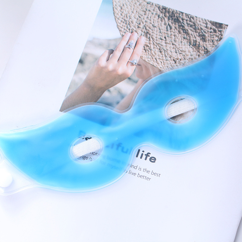 Aweisuan Hot Sale Cooling Ice Eye Mask Fatigue Relief Remove Dark Circles Cold Eye Mask Sleep Mask Cooling Eyes Care Relaxing Gel Eye Pad TSLM1. 