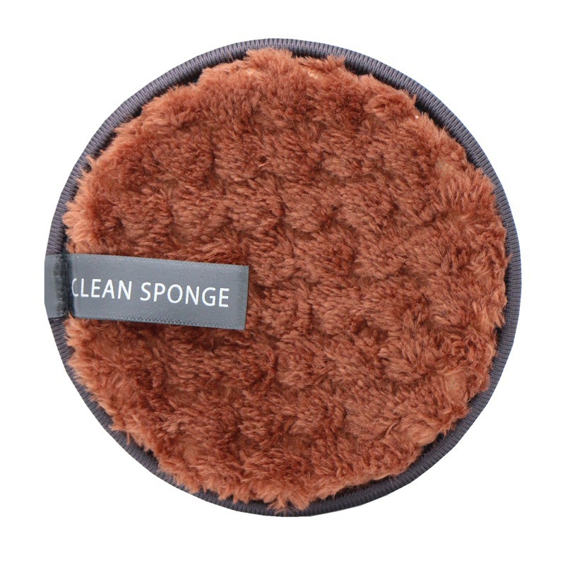 HOT Microfiber Cleansing Cloth Pads Face Cleaner Makeup Remover Towel Plush puff