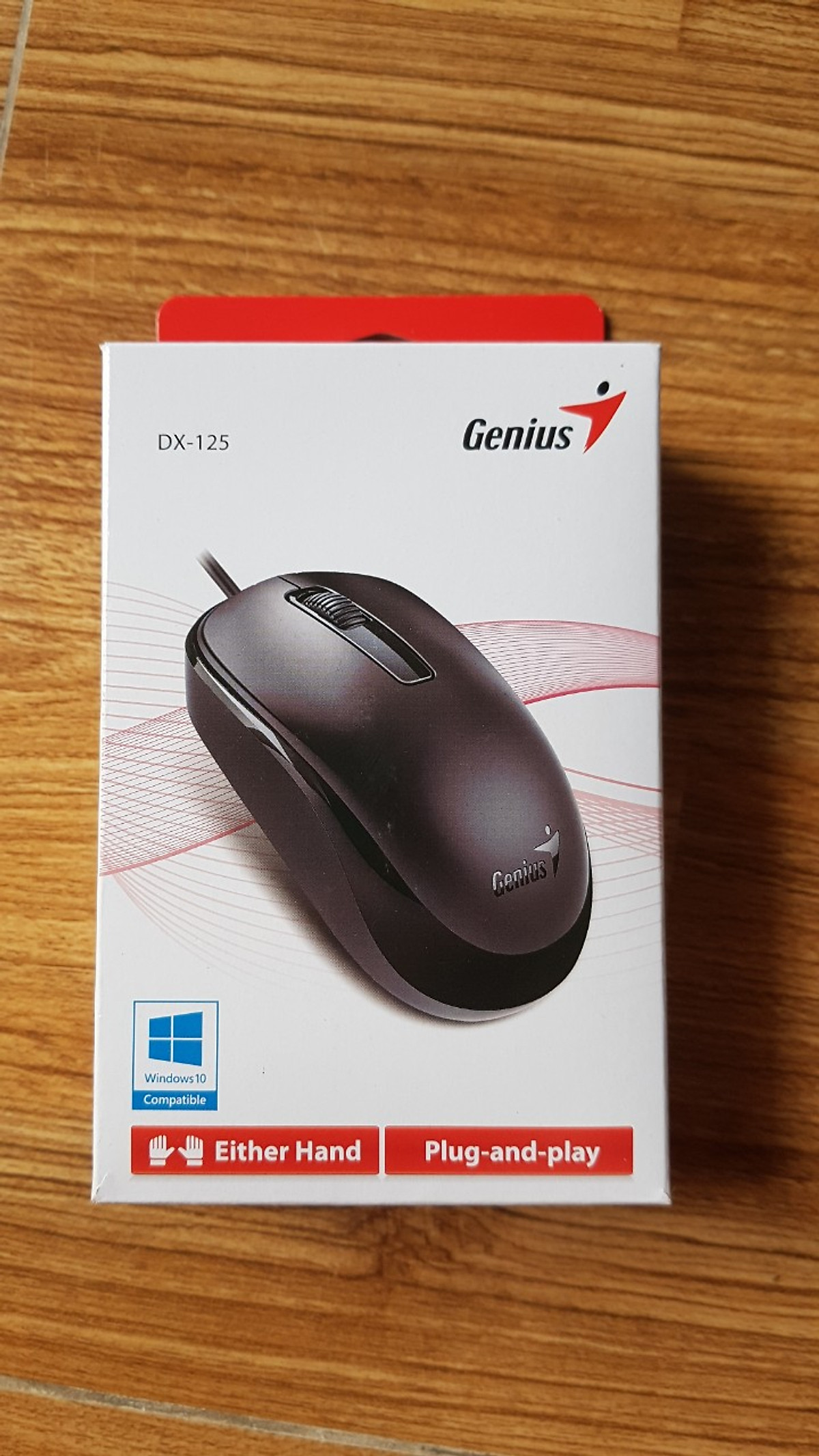 CHUỘT MÁY TÍNH CÓ DÂY GENIUS DX-125/110ĐEN