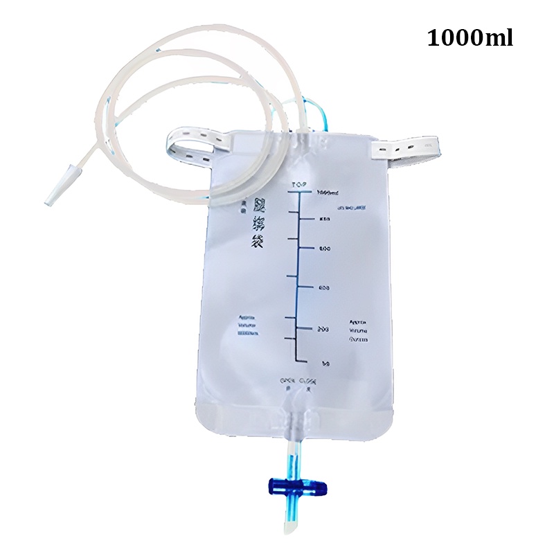 Disposable Drainage Bag Leg Tie Catheter Urine Collection Bag Connected ...