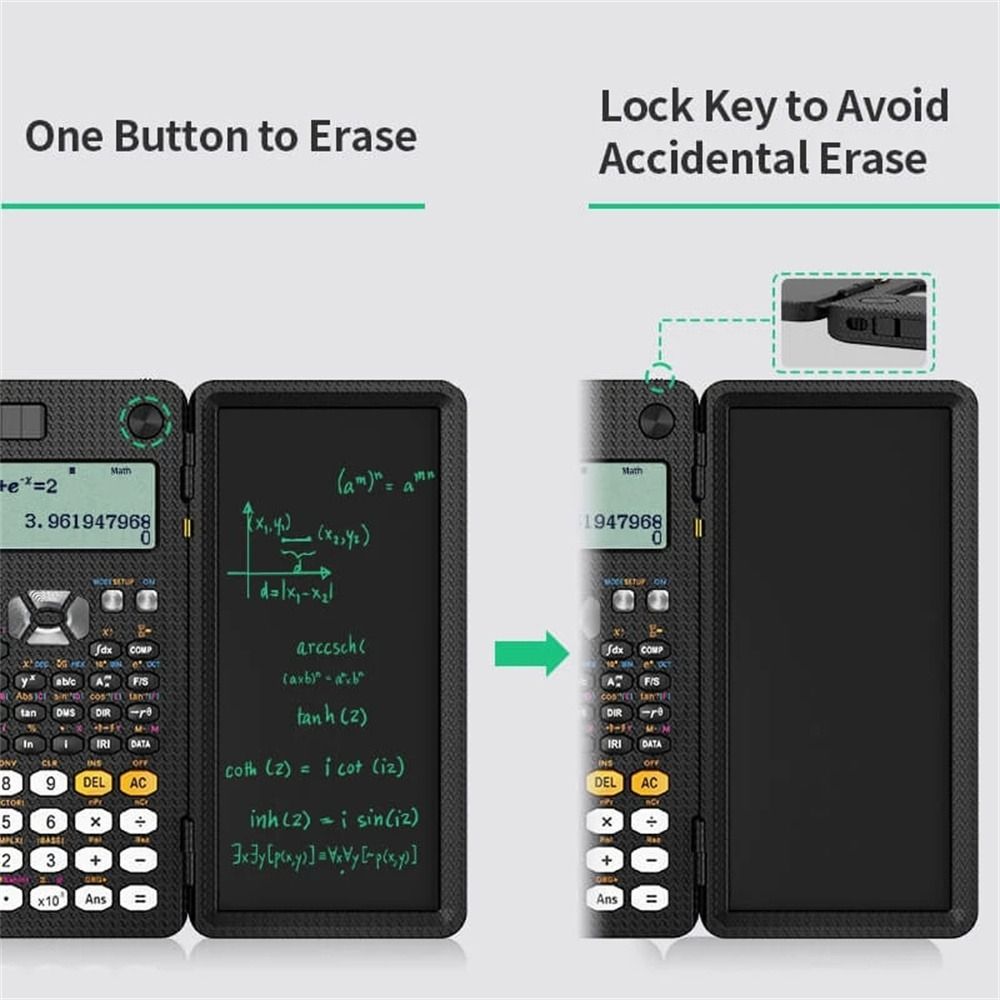 Calculation Multifunction 991ES/991MS/991CNX Study Accessoires Desktop Calculator School Office Function Calculator Engineering Scientific Tool Office Supply Digit Calculator Engineering Scientific Calculator Scientific Calculator With Writing Tablet