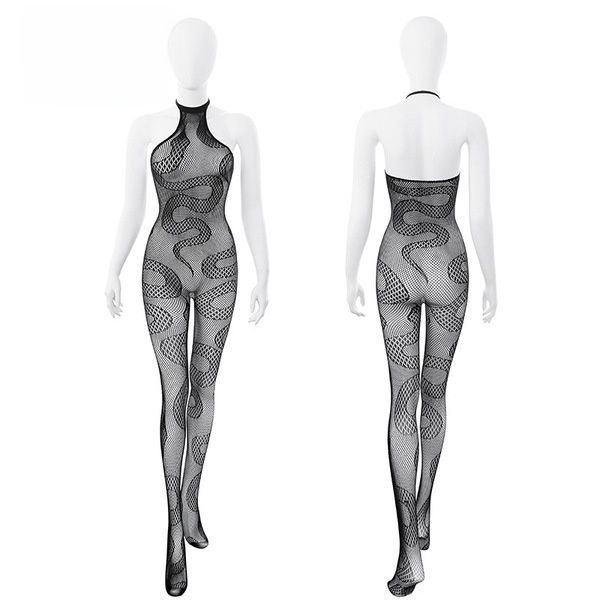 Woman Fun Dress Beautiful Snakes design Dress 40 - 75Kg.