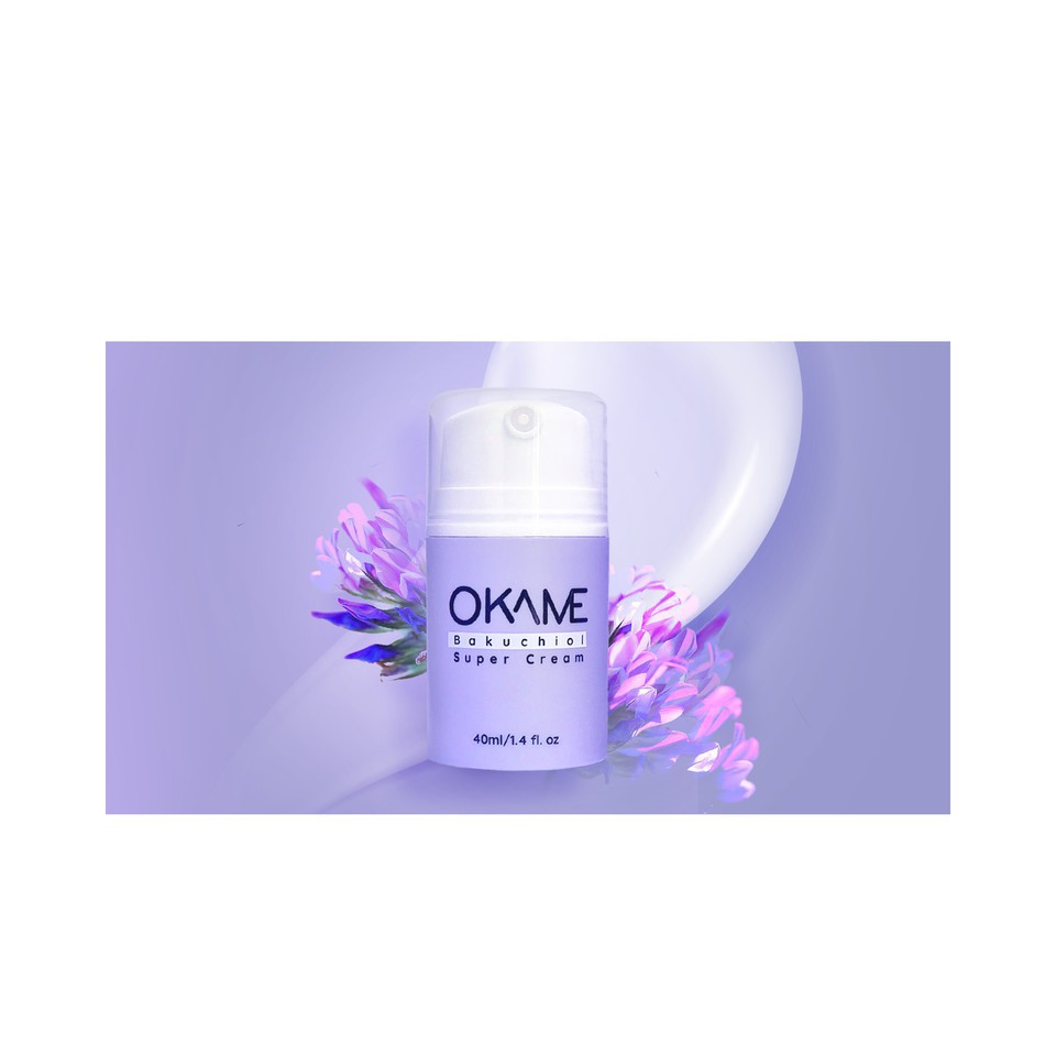 [40ml] Kem dưỡng ẩm Okame Bakuchiol Super Cream