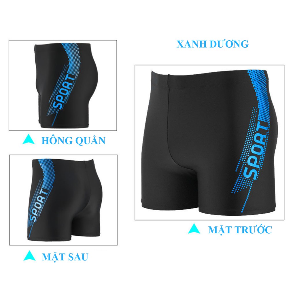 (S.A.L.E S.Ố.C) Quần bơi nam dáng đùi SHORT SPORT co giãn 4 chiều