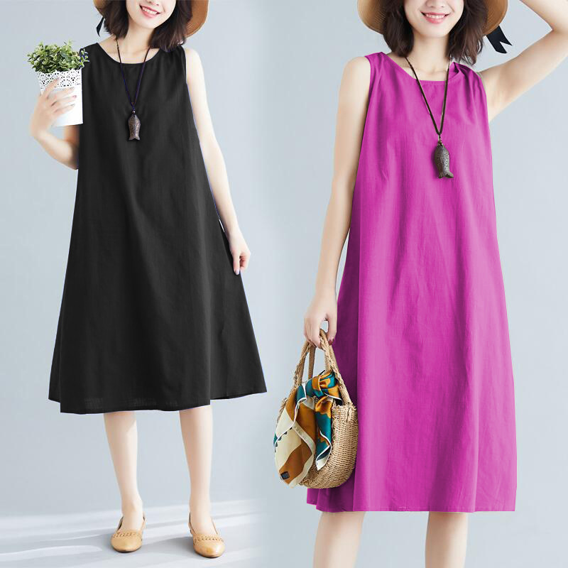 Women's Spring and Summer Loose Long Dress