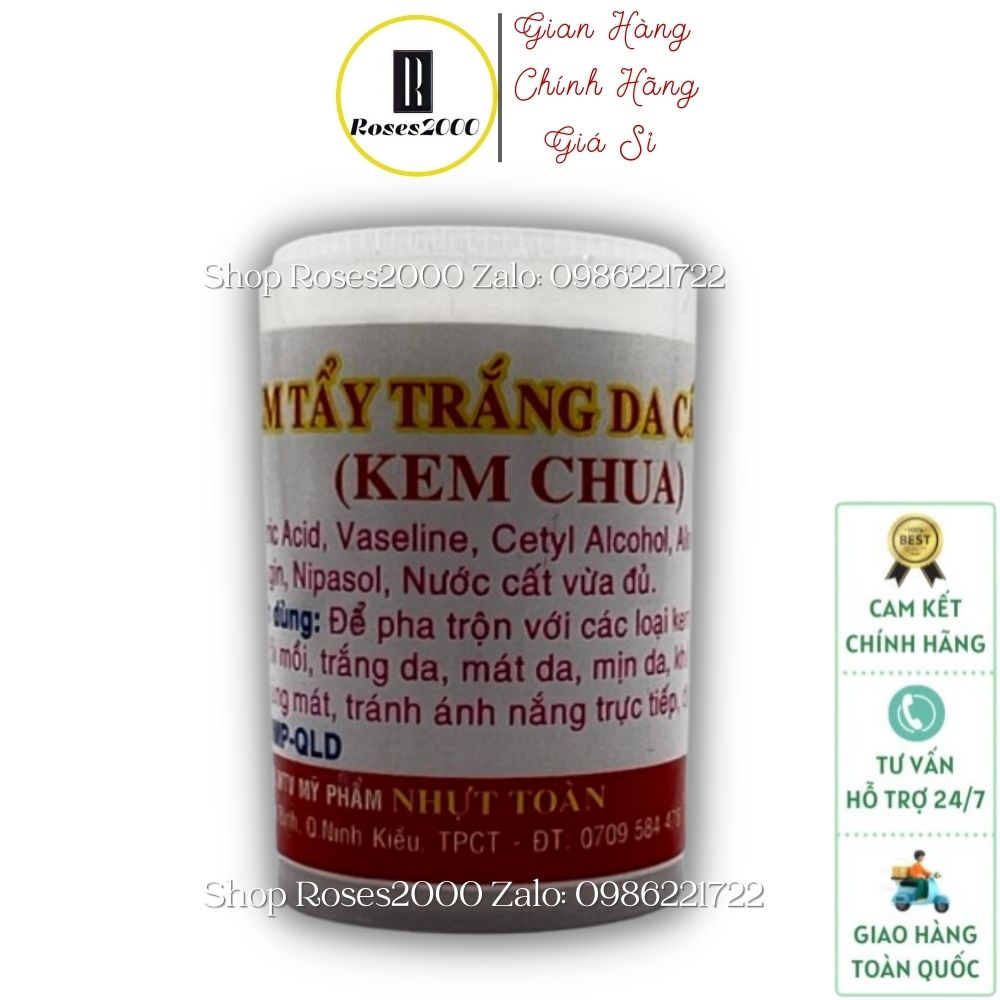 Kem Chua kem tẩy trắng da cấp tốc ( Hàng chuẩn )