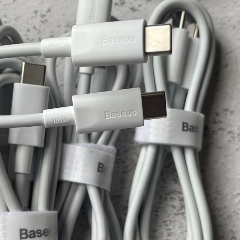 Cáp Type C to Type C Baseus 100W 1m (No Box)