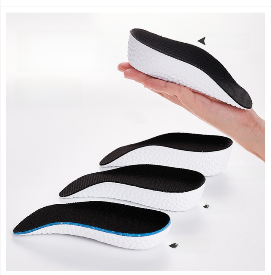 Height Increase Insoles for Men and Women – Arch Support, Orthopedic, Heel Lift, 1.5CM/2.5CM/3.5CM, Memory Foam Shoe Pads