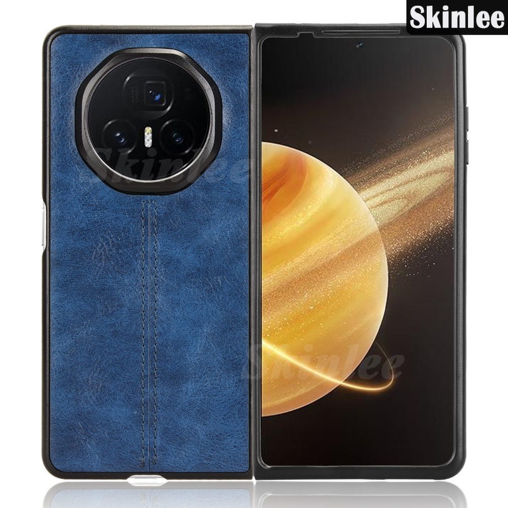 Phone Case for Honor Magic V3 Back Cover Carbon Leather Soft Silicon Shockproof Cover for Honor Magic V3 5G Cover Cases