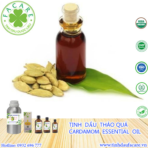 Tinh dầu Thảo Quả Cardamom essential oil - 10ml