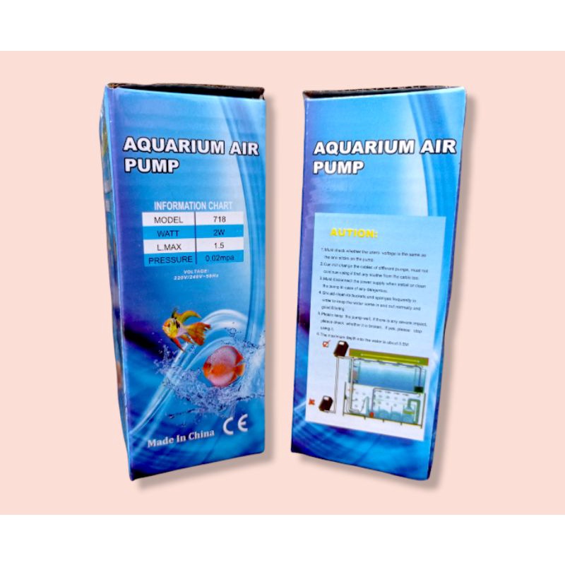 Pompa Udara Airpump Aerator satu Lubang LUCKINESS 718