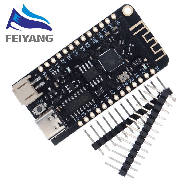 179 Ăng Ten Phát Triển Wifi WEMOS Lite V1.0.0 ESP32 ESP-32 REV1 CH340G Python 4MB Micro / Type-C USB Cho arduino