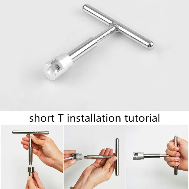 Car dent repair tool, sheet metal free repair short T-pull repair puller