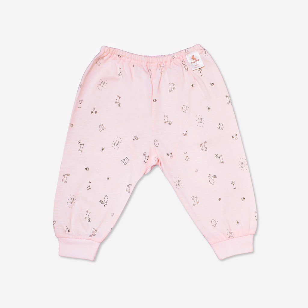 [ MIO mỏng] Quần dài bo gấu MIOMIO (0m-24m) phom rộng