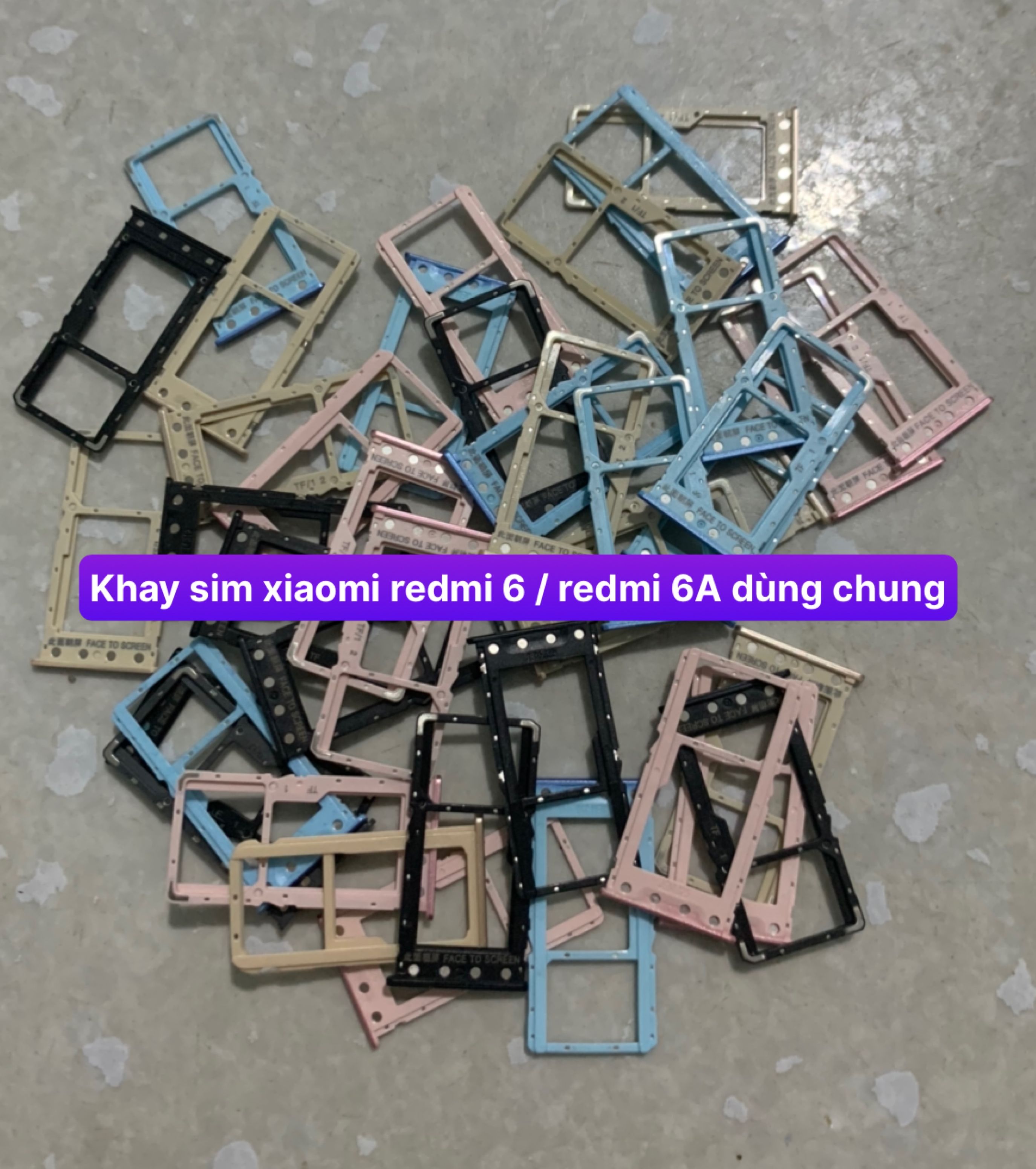 khay sim xiaomi Redmi 6 / 6A