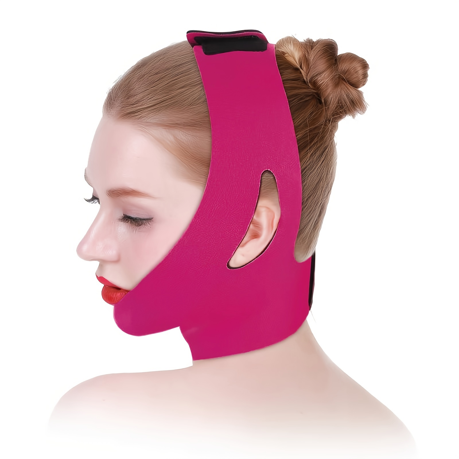 Ranggense Profesional Reusable V Line lifting Mask Facial Slimming Strap - Double Chin Reducer - Chin Up Mask Face Lifting Belt - V Shaped Slimming Fa. 