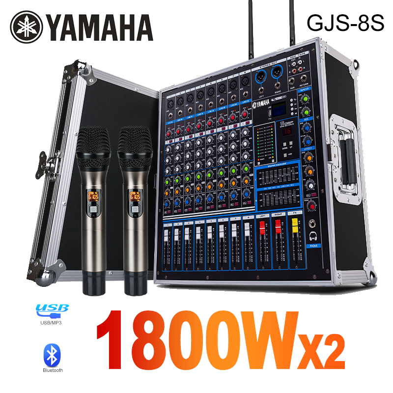 YAMAHA 8channel na propesyonal na audio mixer GJS8/GJS8S builtin na