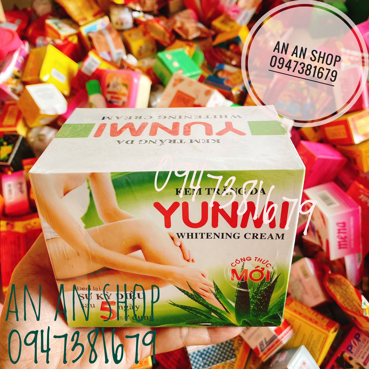 Lố 12 hộp yunmi( xanh)