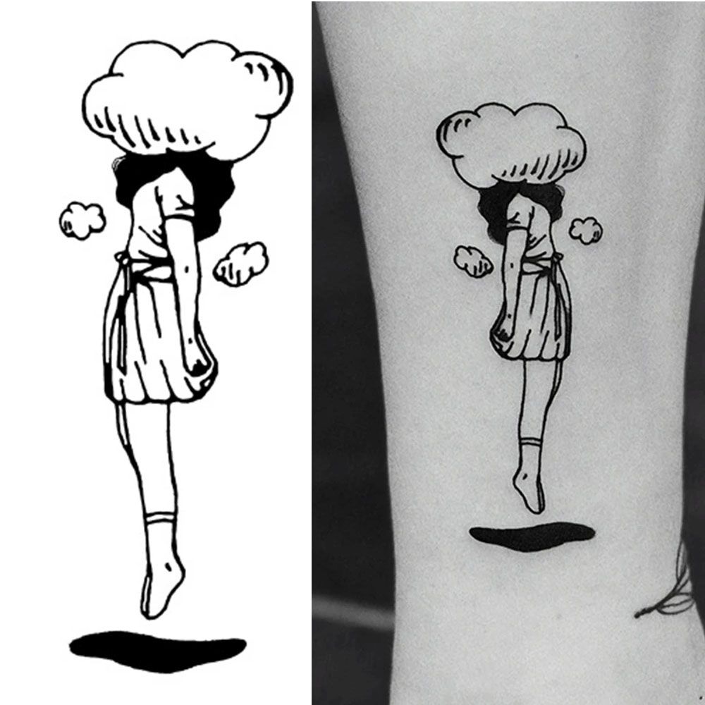 Fashion%20Fake%20Temporary%20Tattoo%20Stickers%20Waterproof%20Panda%20Snake%20Kids%20Female%20Black%20Geometric%20Easy%20To%20Use%20DIY%20Art%20-%20Image%203