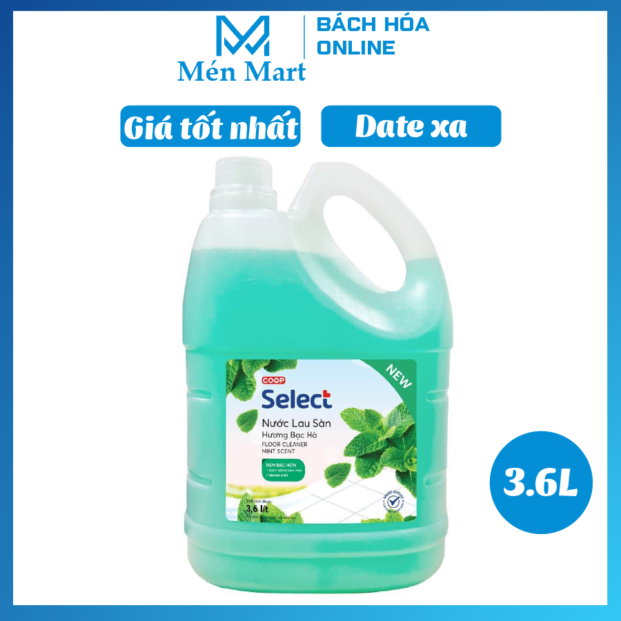 Nước lau sàn Coop Select 3.6L