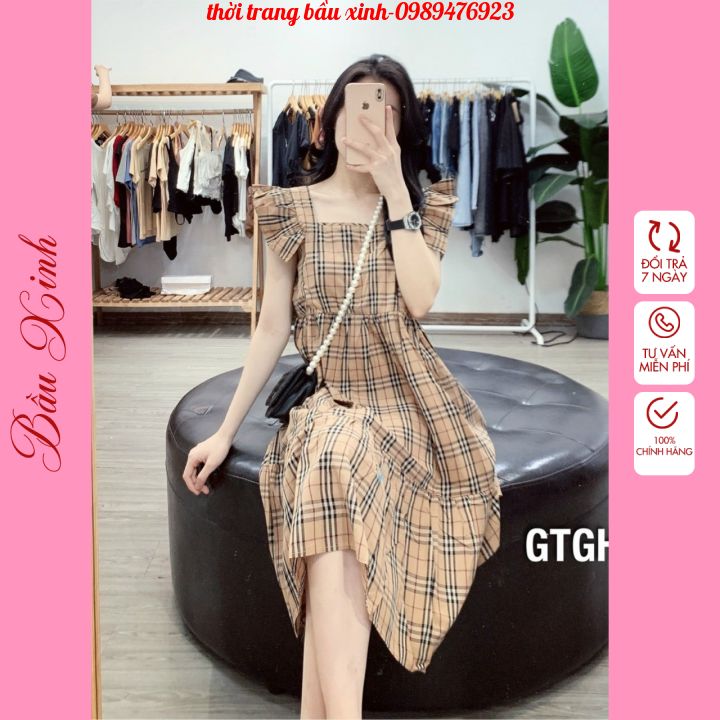 váy bầu xinh thời trang