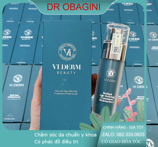 VI Derm Retinol Age-Defying Treatment Moisturizer – Kem Dưỡng Ẩm, Chống Lão Hóa Toàn Diện 50ml