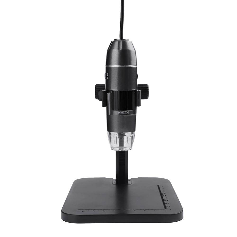 【Top quality】Digital 8LED USB2.0 2MP 1000X Zoom Microscope Handheld Biological Endoscope