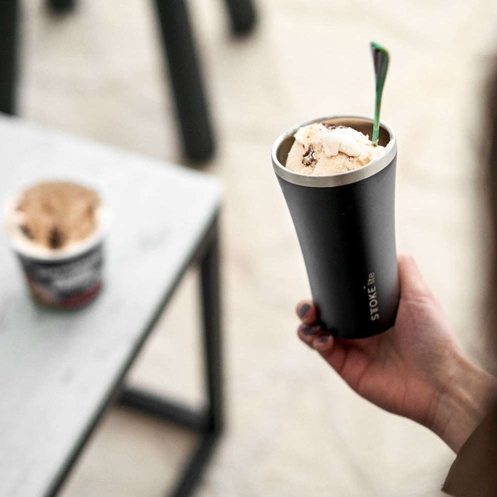 STTOKE LITE 12OZ (~355ML) - CARBON BLACK