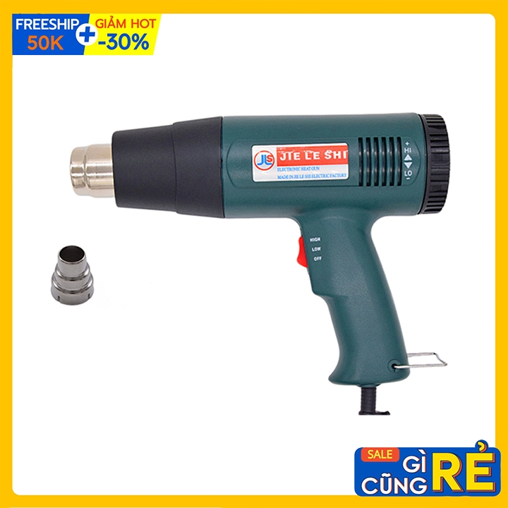 Máy thổi nhiệt, khò nóng 1800W màu xanh đậm