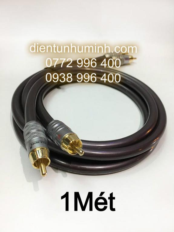 Dây AV LITON Đầu Bạc - CÁP AV - DÂY TÍN HIỆU ÂM THANH