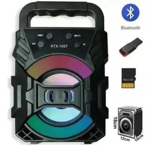 KTS 1057 Extra Bass Portable Speaker With Bluetooth, TF Memory Card Reader and USB Pen Drive Speaker. 