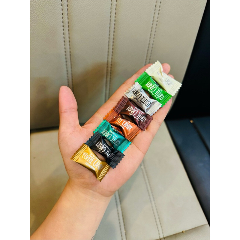 500g kẹo cà phê không đường giảm cân coffee candy pamiriter loại 1 chính hãng