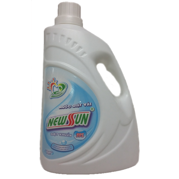 NƯỚC GIẶT NEWSUN 2X DIỆT KHUẨN ( DUNG TÍCH 3 LÍT )