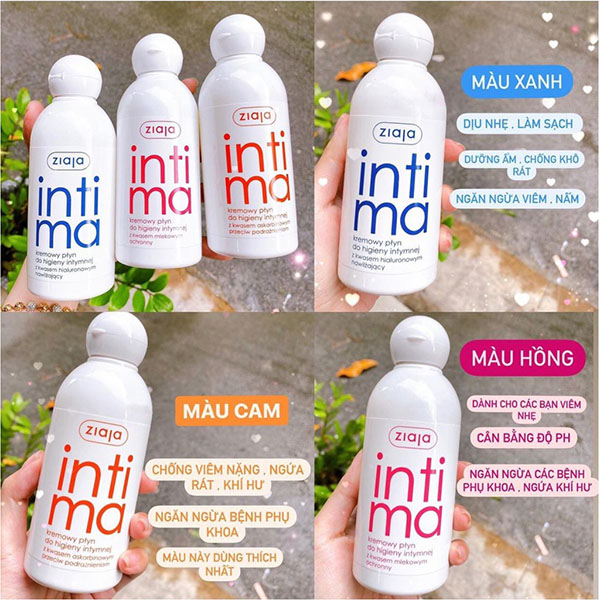 Dung dịch vệ sinh phụ nữ Intima 200ml