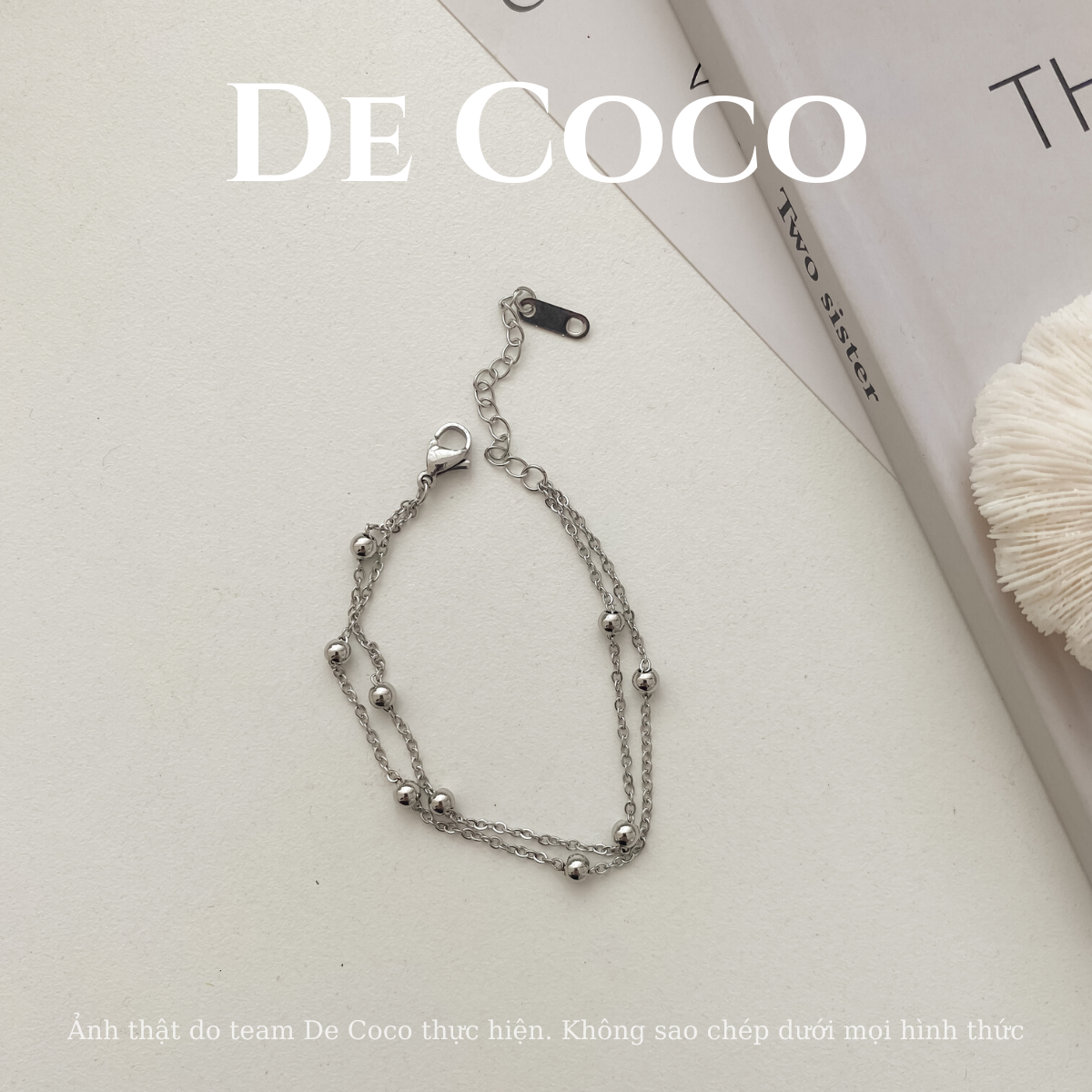Vòng tay titan, vòng tay DOT CHAIN De Coco