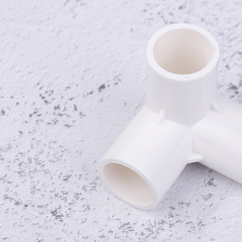 10Pcs PVC Elbow 3 Way Pipe Fittings PVC Garden Right Angle Tee Corner Joint Tent Feet Corner Center Connector. 