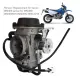 Motorcycle Carburetor Round Slide Carb High Performance Rugged Construction Replacement for Suzuki DRZ400 DRZ400SM DRZ400S. 